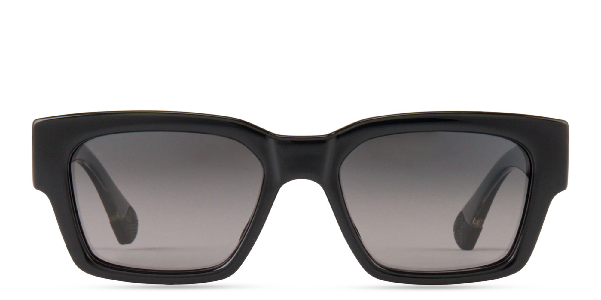 نظارات شمسية كينوي بإطار مستطيل للجنسين من ماوي جيم بلون أسود - صورة المنتج 1