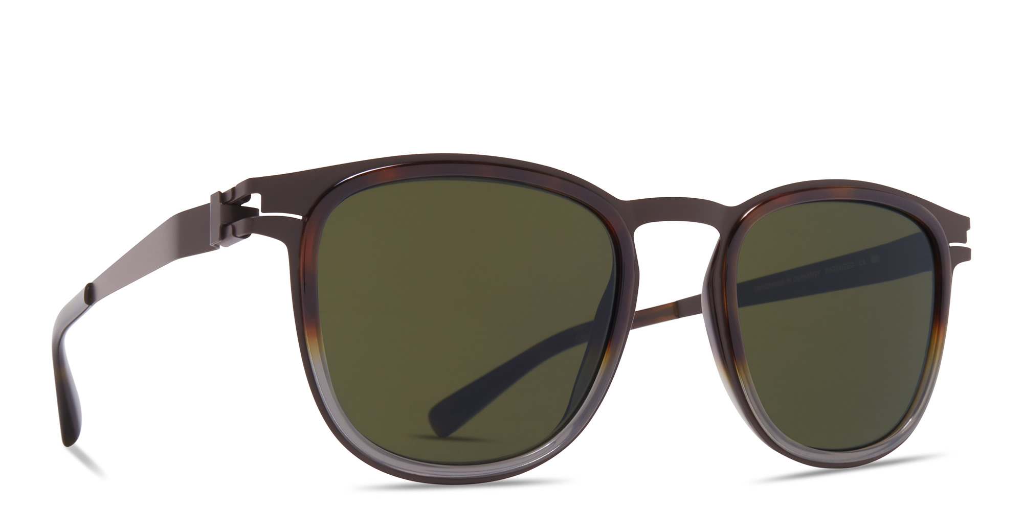 Shop MYKITA Cantara Square Sunglasses in Brown online.