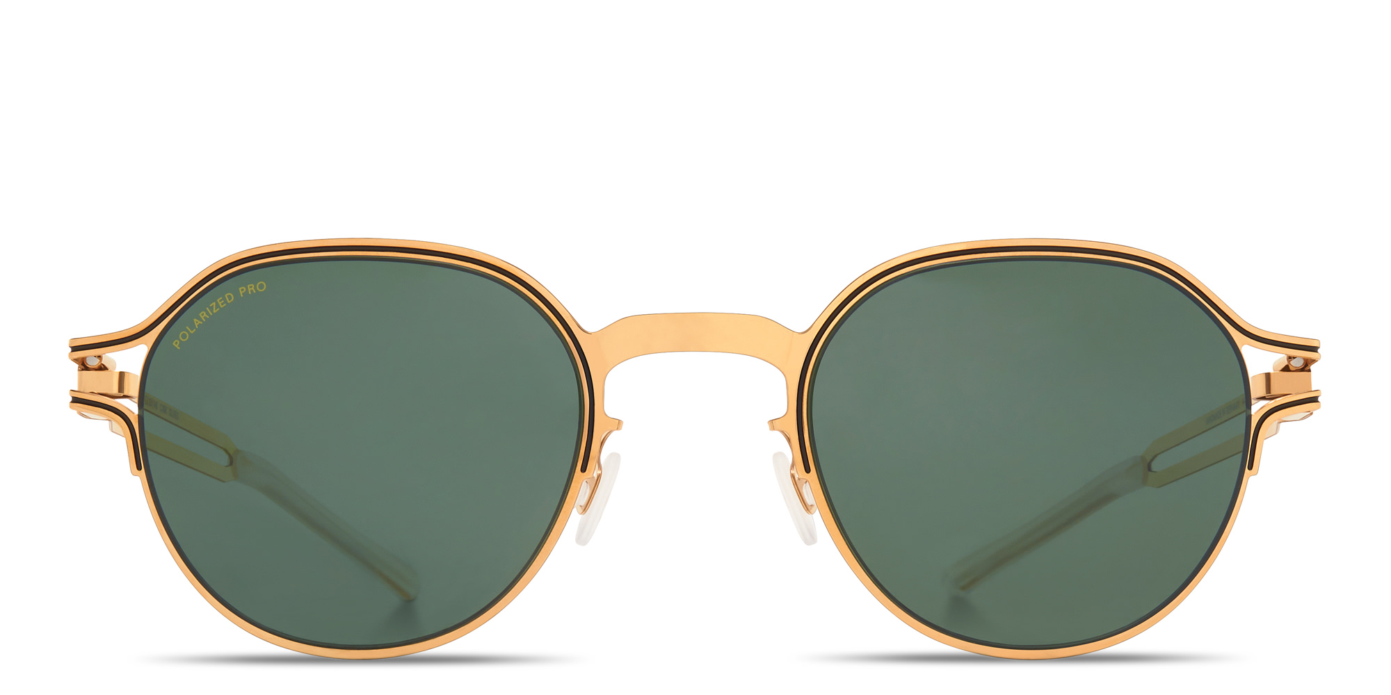 تسوق نظارات شمسية فاسا بإطار دائري للجنسين ميكيتا بلون ذهبي أونلاين.