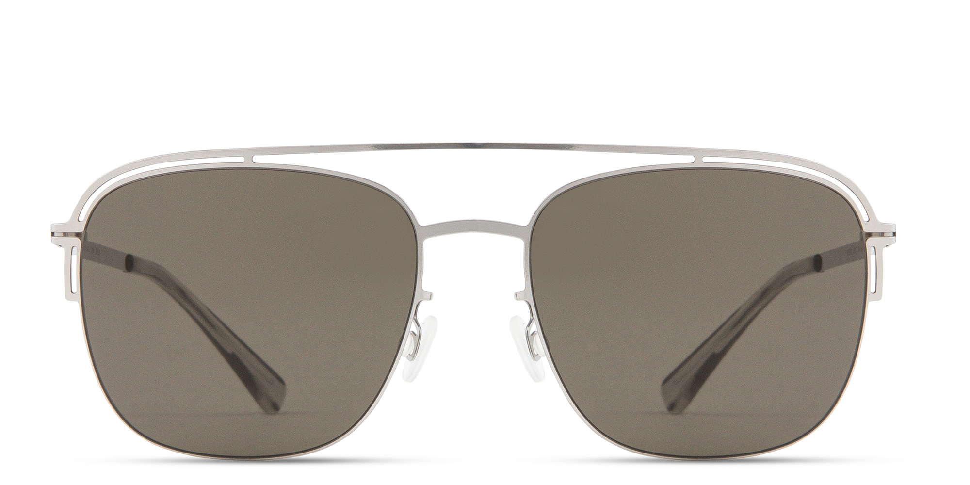 MYKITA Nor Aviator Sunglasses in Silver – Product Photo 1