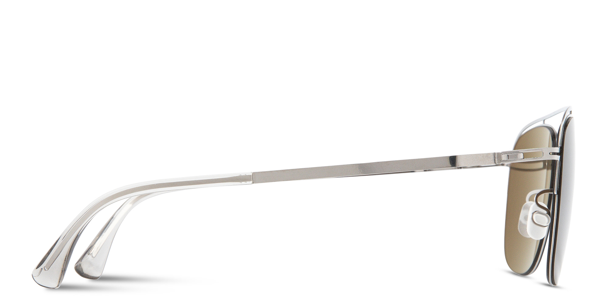 MYKITA Nor Aviator Sunglasses in Silver – Product Photo 3