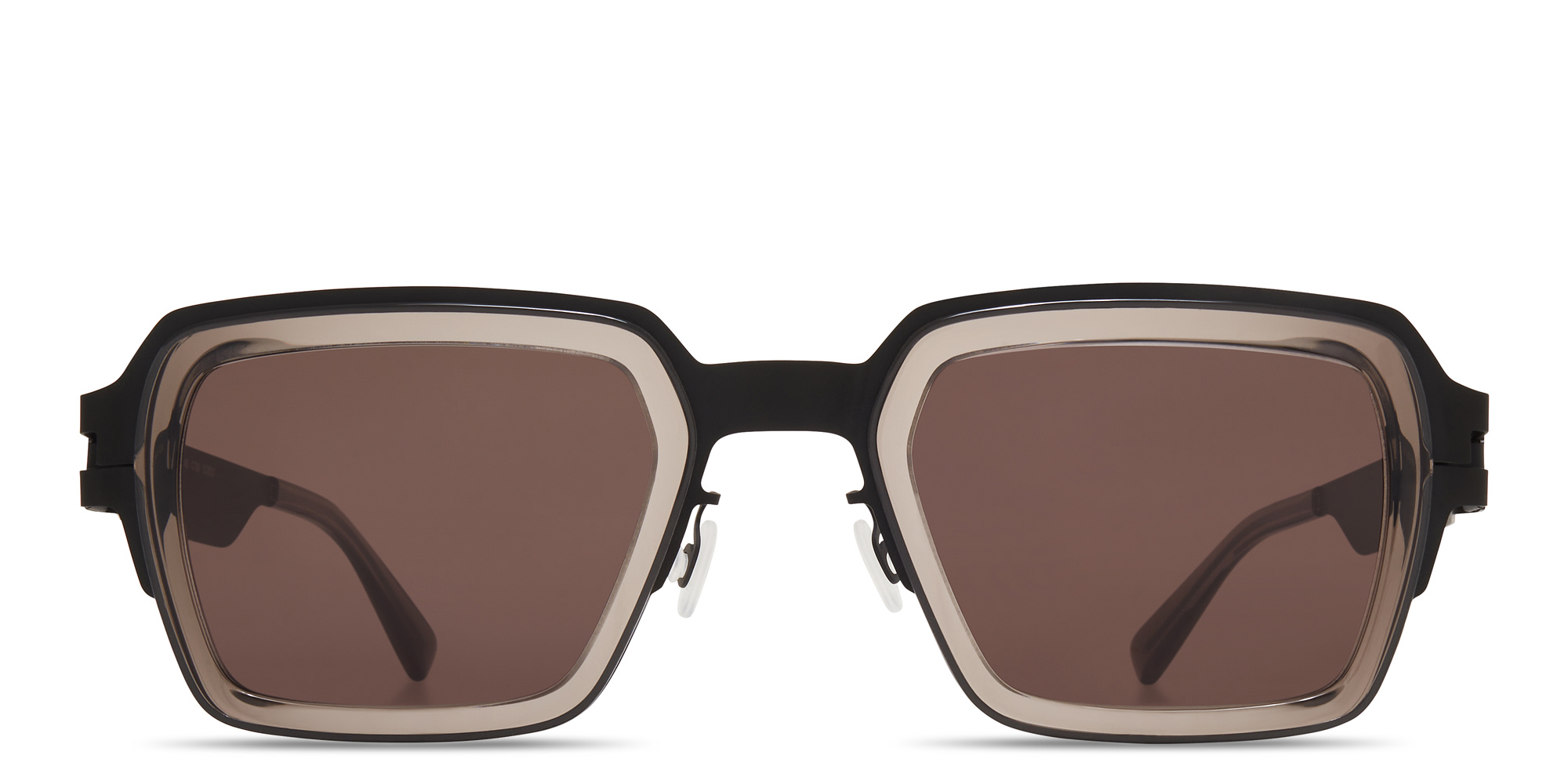 تسوق نظارات شمسية لينون بإطار مربّع للجنسين ميكيتا بلون أسود أونلاين.