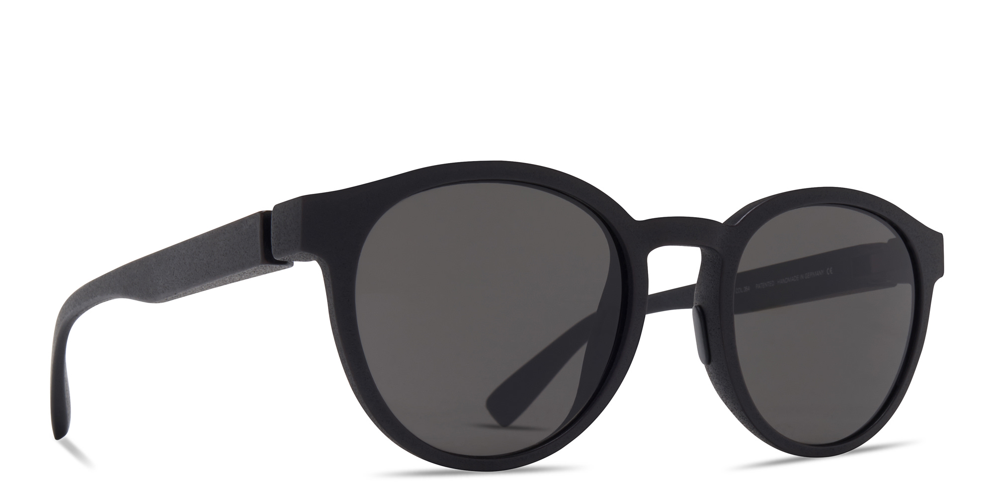 نظارات شمسية كولمان بإطار دائري للجنسين من ميكيتا بلون أسود - صورة المنتج 2