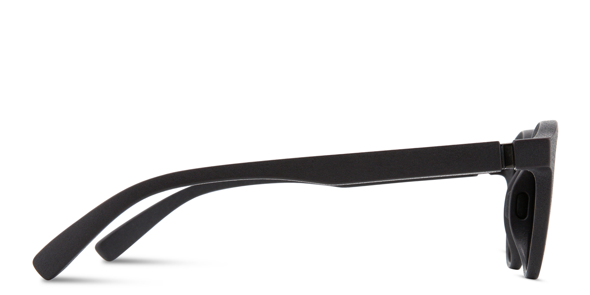 MYKITA Coleman Unisex Round Sunglasses in Black – Product Photo 3