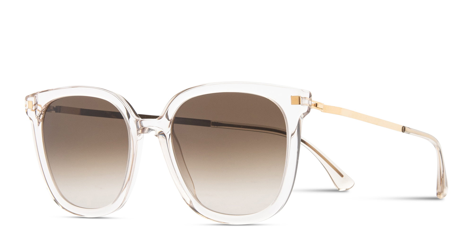 Shop MYKITA Viska Cat-Eye Sunglasses in Beige online.