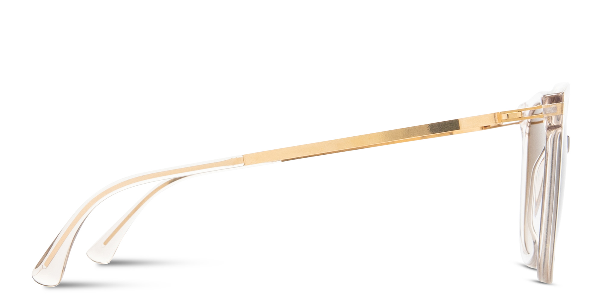 Shop MYKITA Viska Cat-Eye Sunglasses in Beige online.