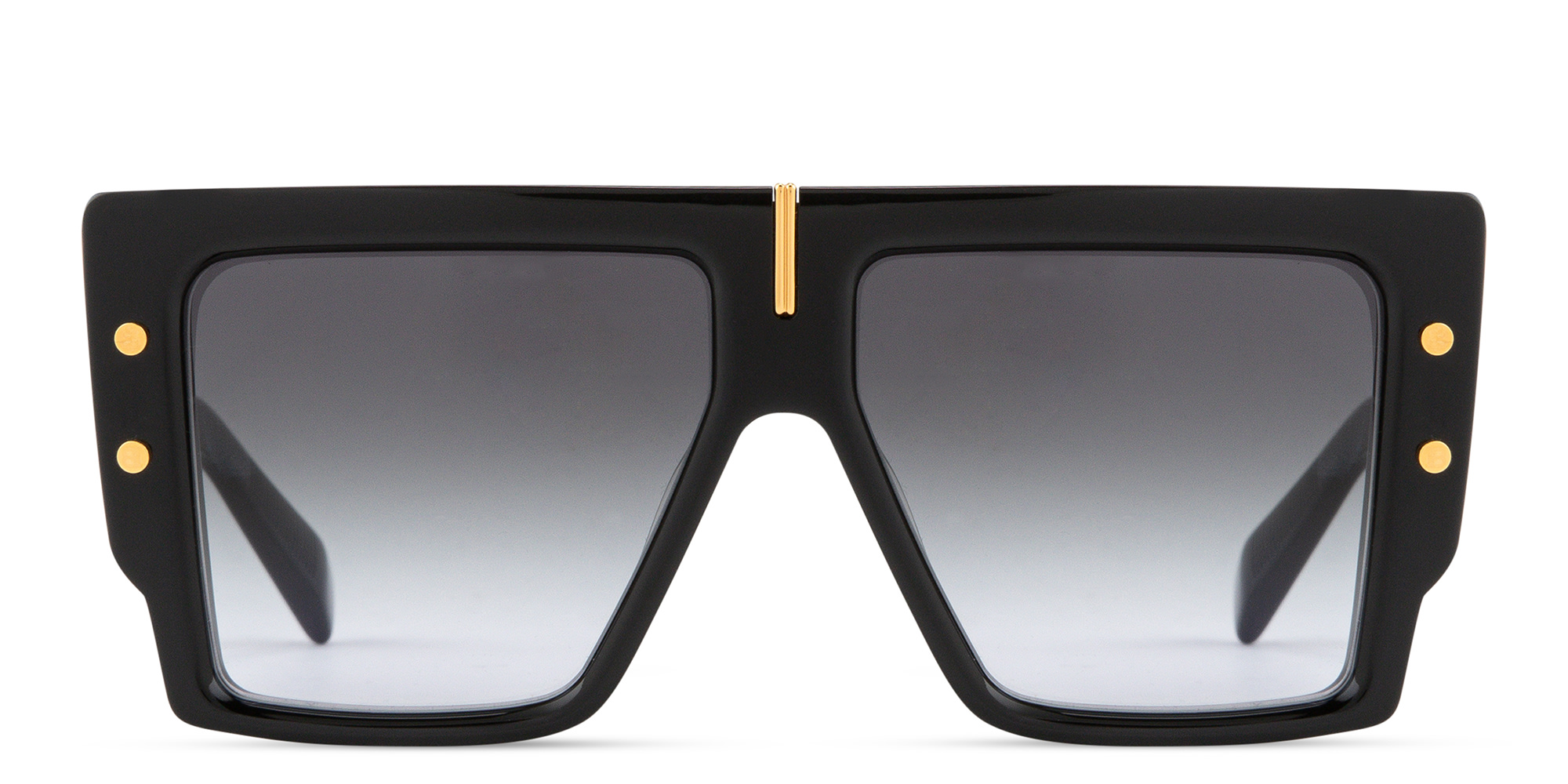 تسوق نظارات شمسية بي غراند بإطار مربّع كبير للجنسين بالمان بلون أسود أونلاين.