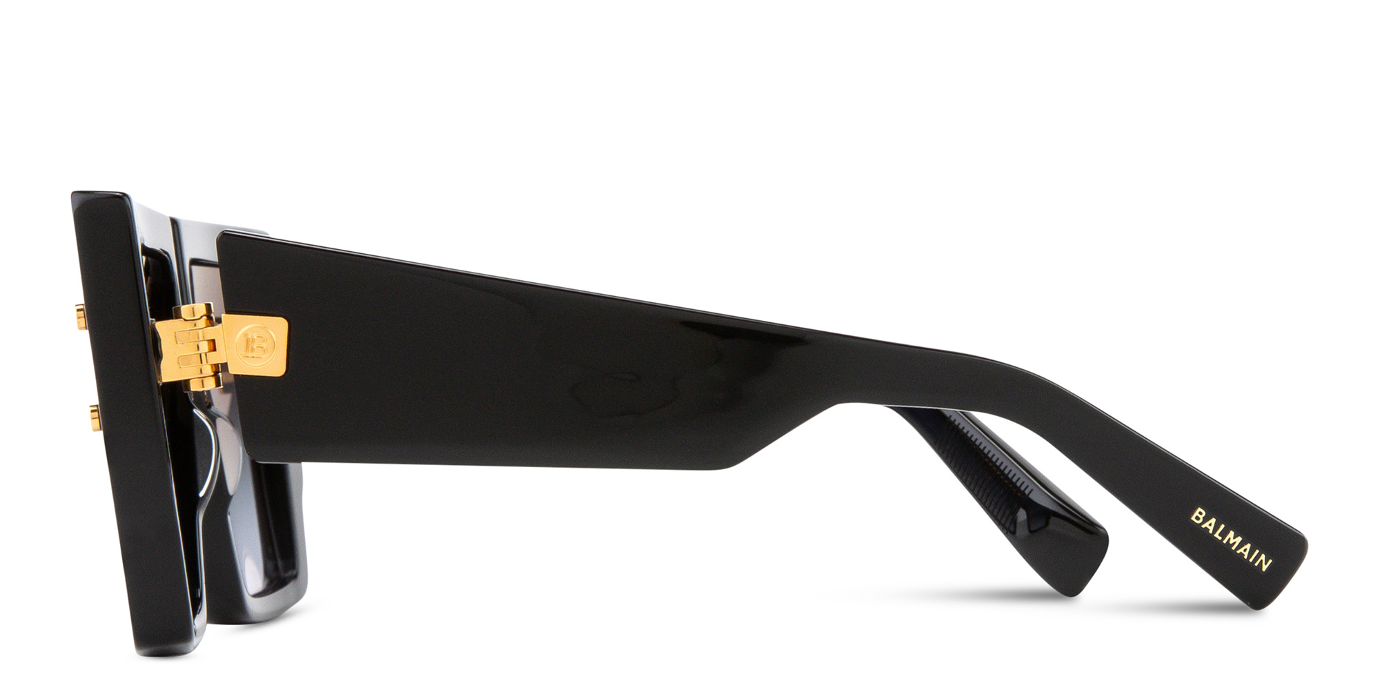 تسوق نظارات شمسية بي غراند بإطار مربّع كبير للجنسين بالمان بلون أسود أونلاين.