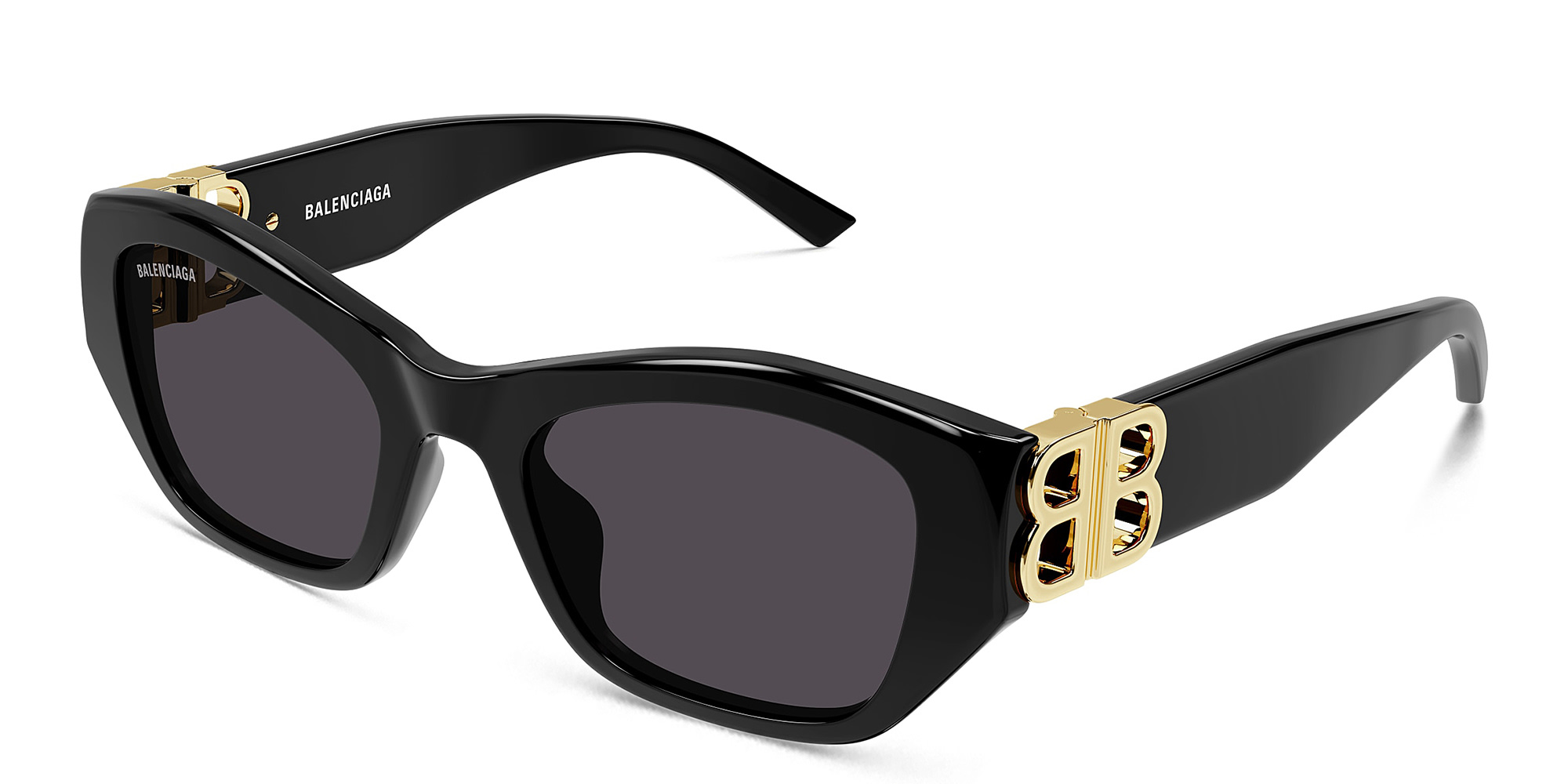 نظارات شمسية إيفريداي طراز كات آي من بالينسياغا بلون أسود - صورة المنتج 2