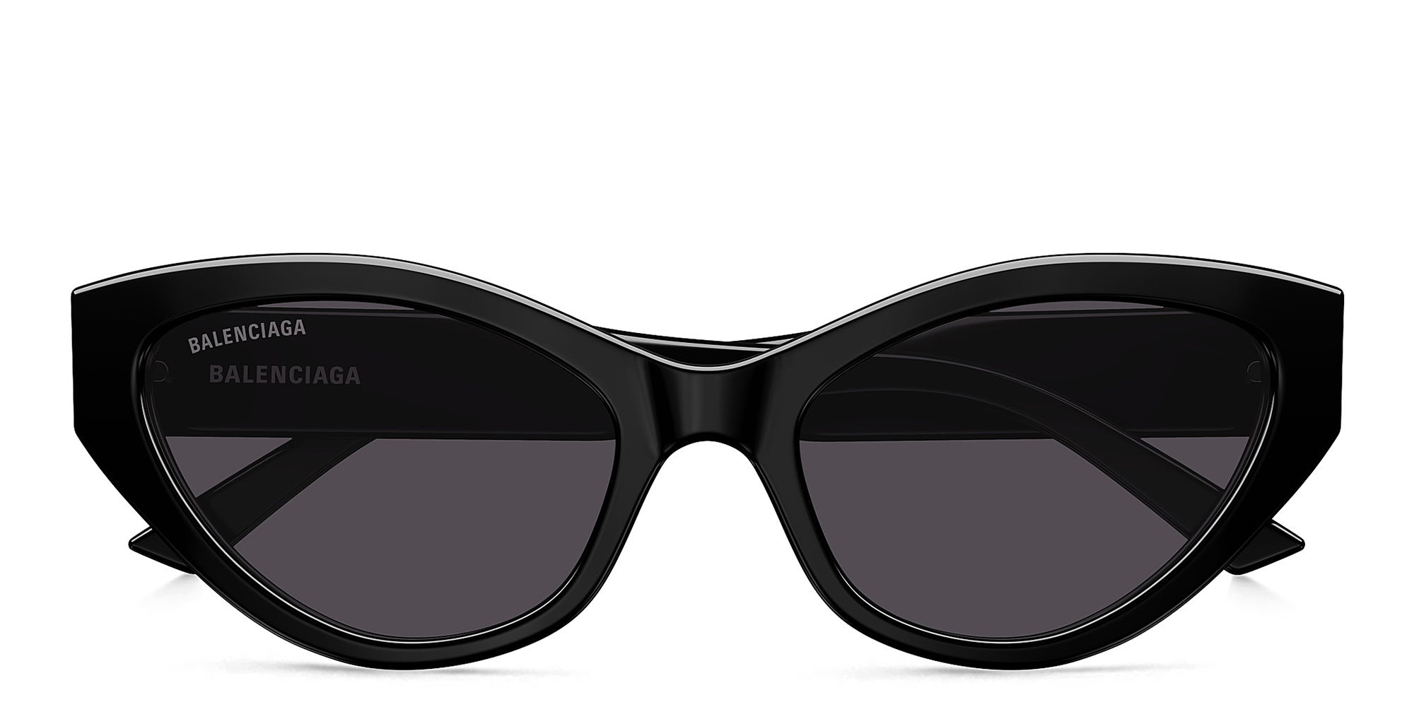 Shop BALENCIAGA Everyday Cat-Eye Sunglasses in Black online.