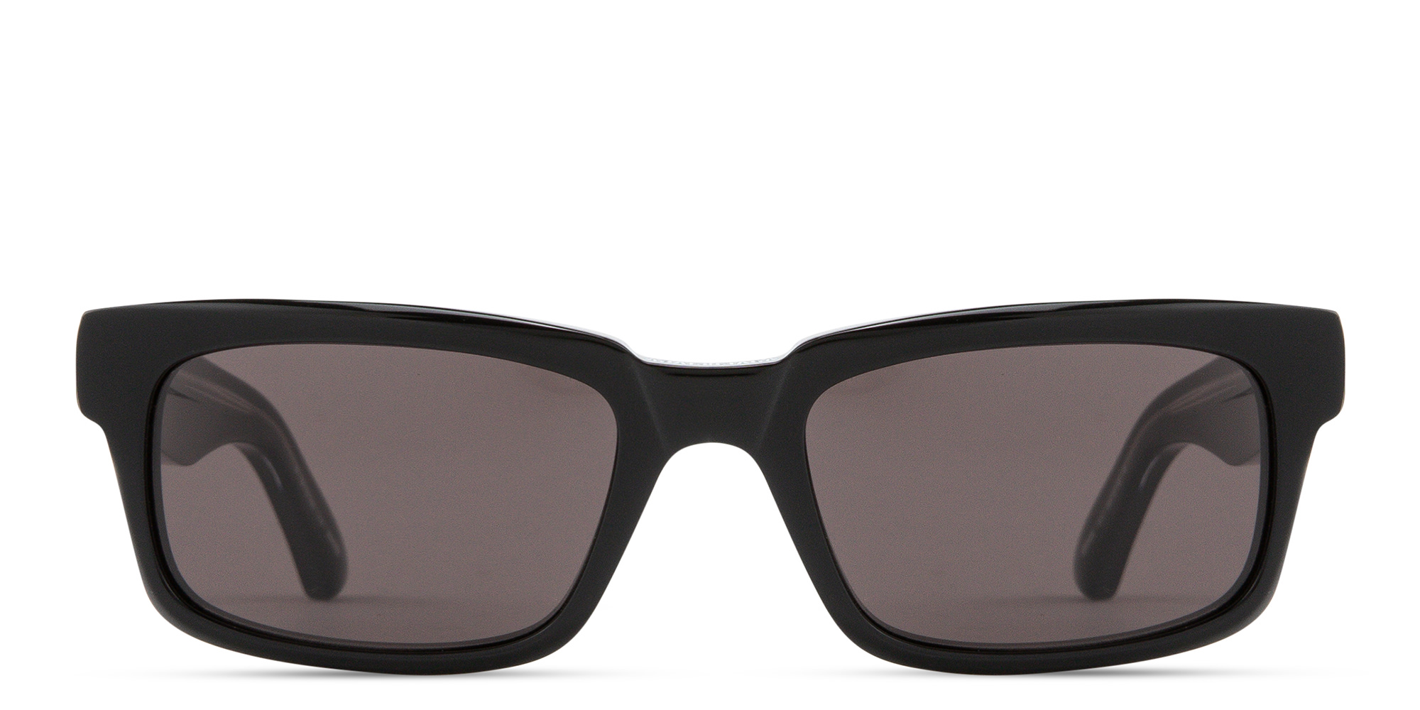 نظارات شمسية إيفريداي بإطار مستطيل من بالينسياغا بلون أسود - صورة المنتج 1