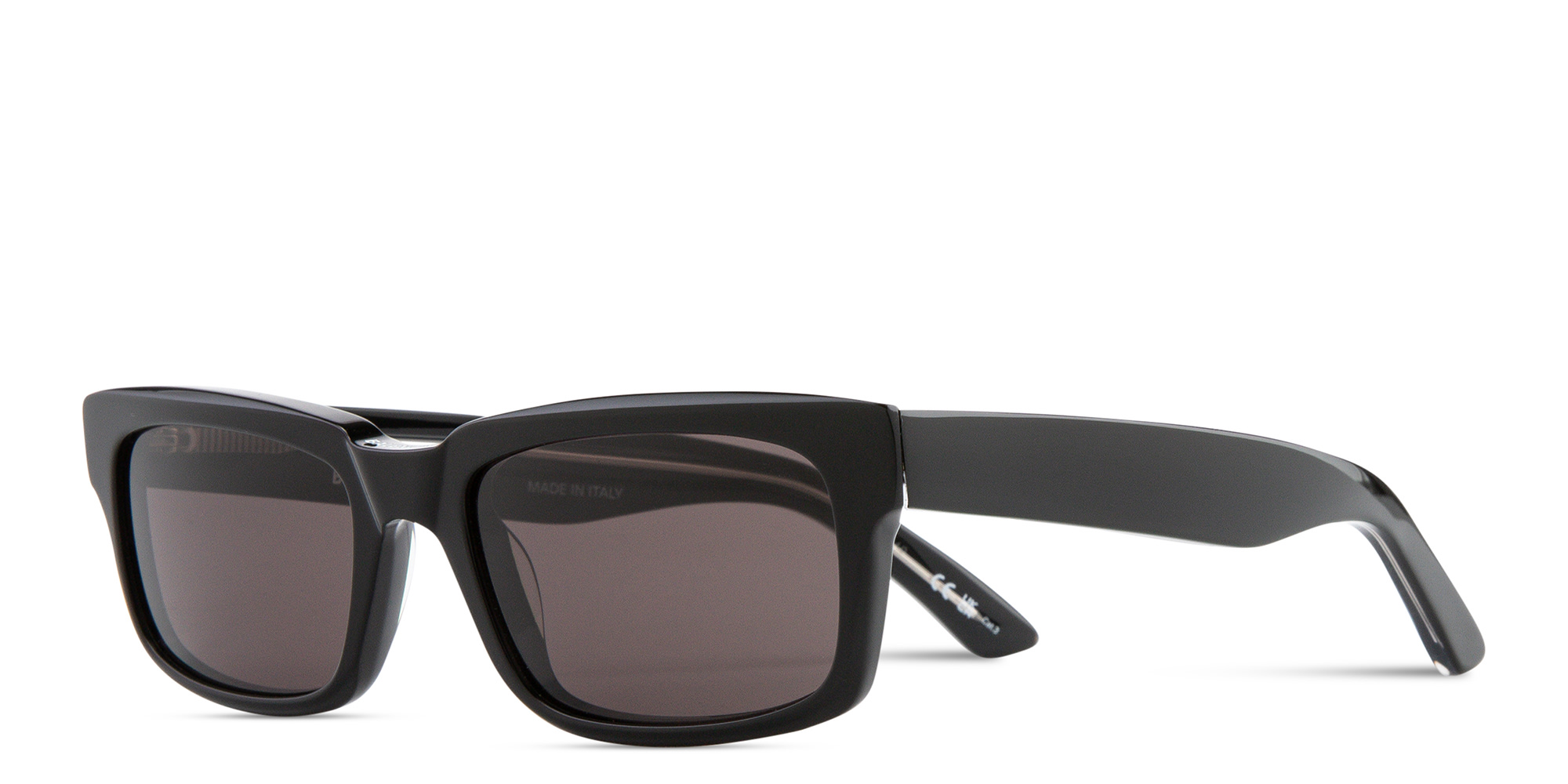 نظارات شمسية إيفريداي بإطار مستطيل من بالينسياغا بلون أسود - صورة المنتج 2