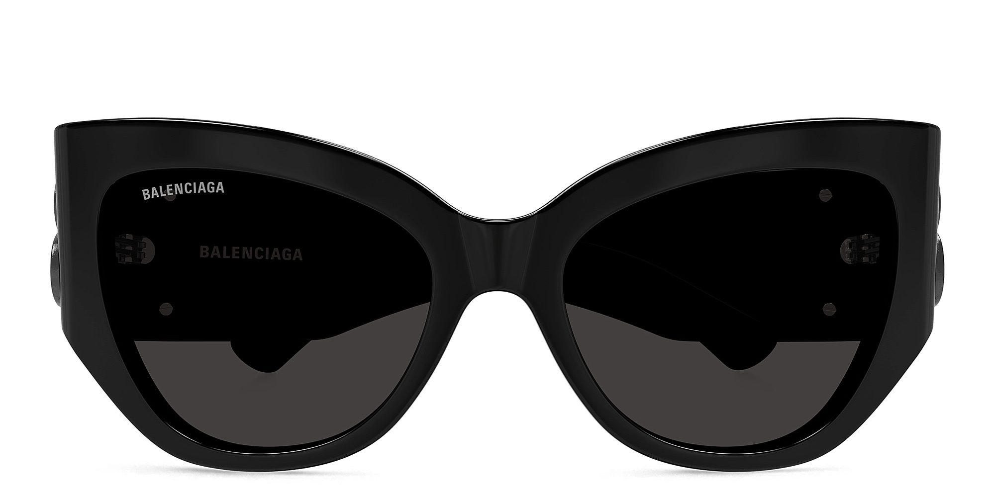 BALENCIAGA Bossy Cat-Eye Sunglasses in Black – Product Photo 1