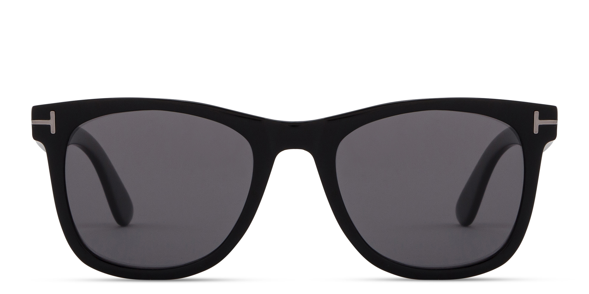 TOM FORD Kevyn Square Sunglasses in Shiny Black – Product Photo 1