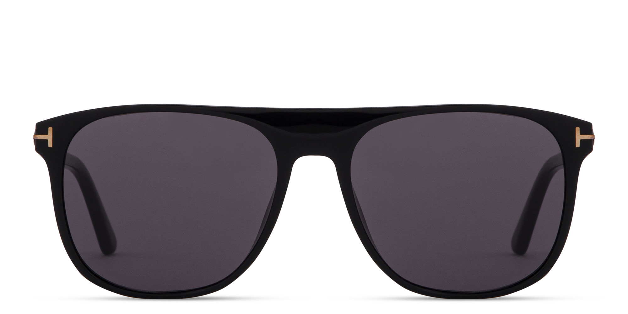 Shop TOM FORD Lionel-02 Square Sunglasses in Shiny Black online.