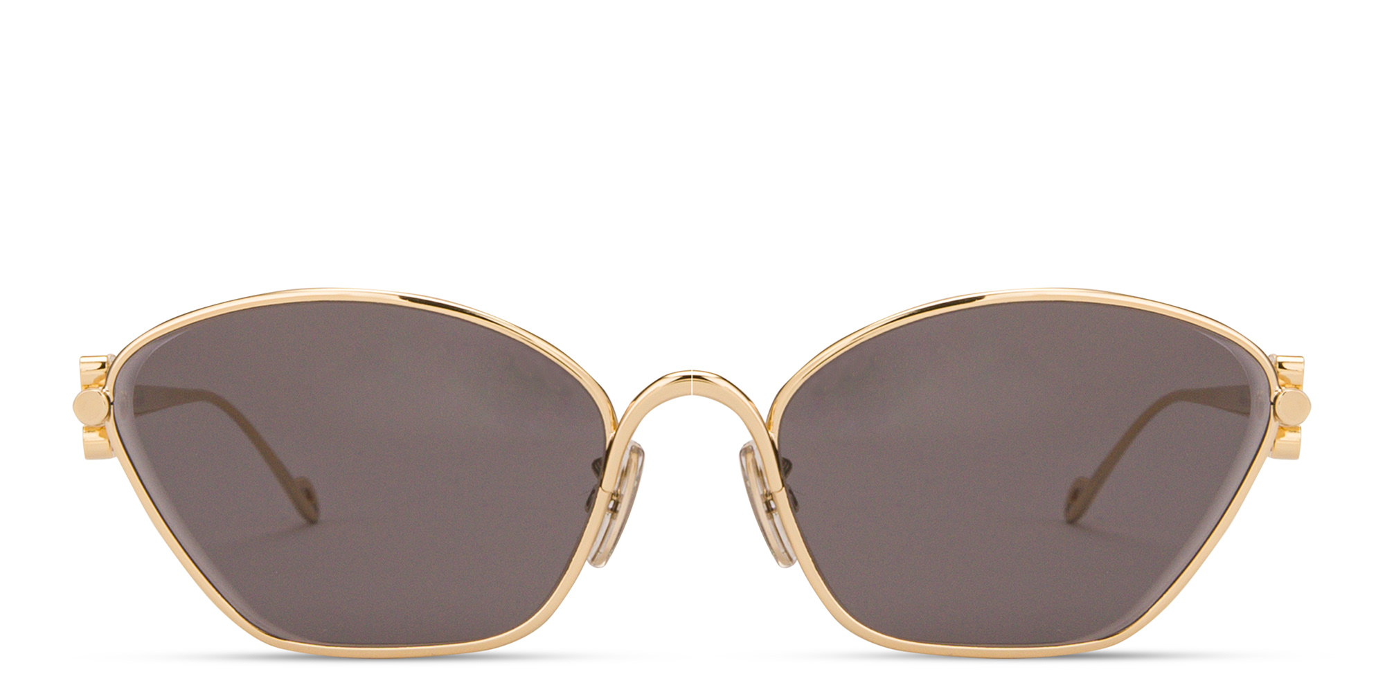 LOEWE Anagram Wide Butterfly Sunglasses in Gold – Product Photo 1