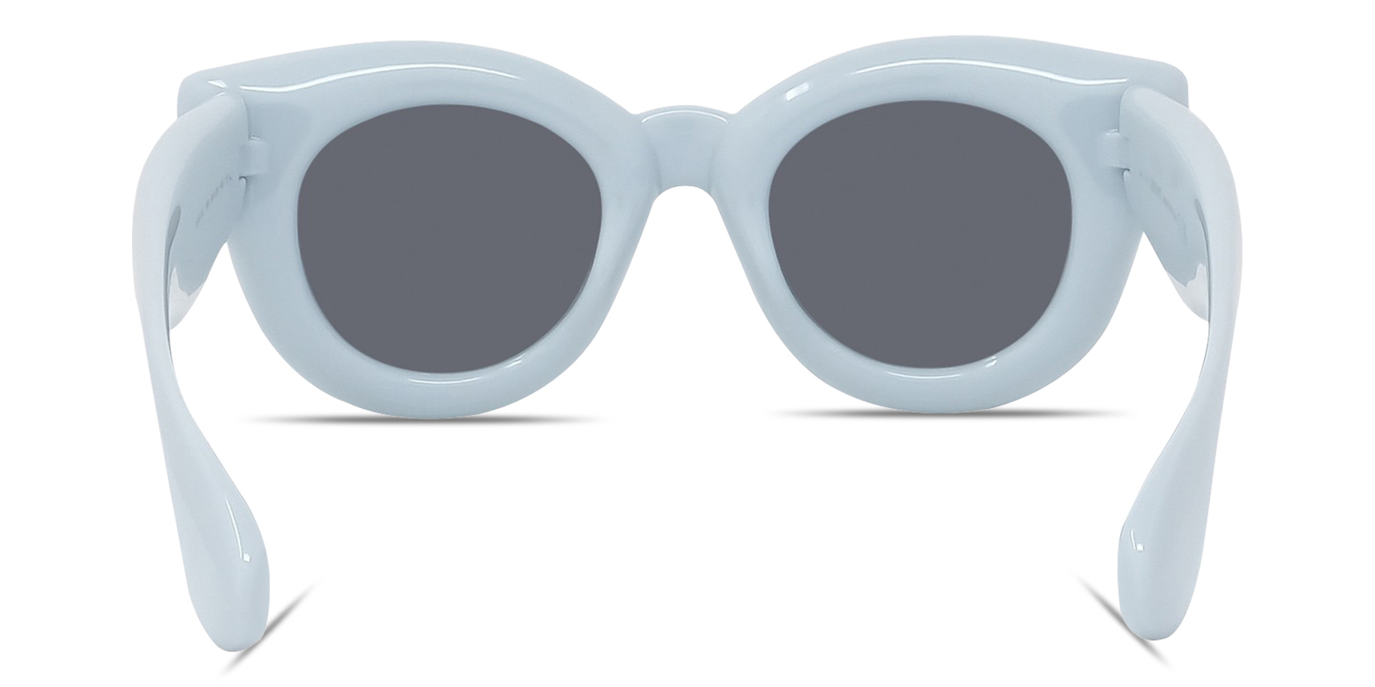 Shop LOEWE Signature Blue Pantos Sunglasses in Solid azure online.