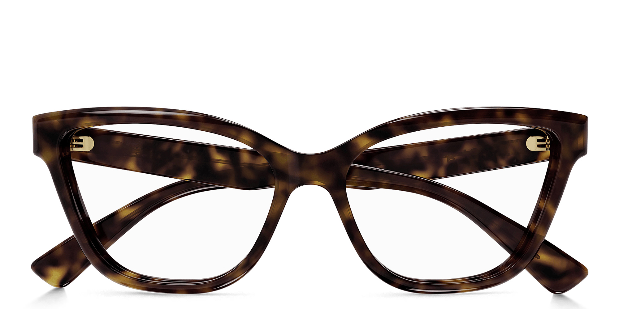 Shop GUCCI Wide Cat-Eye Eyeglasses in Havana online.