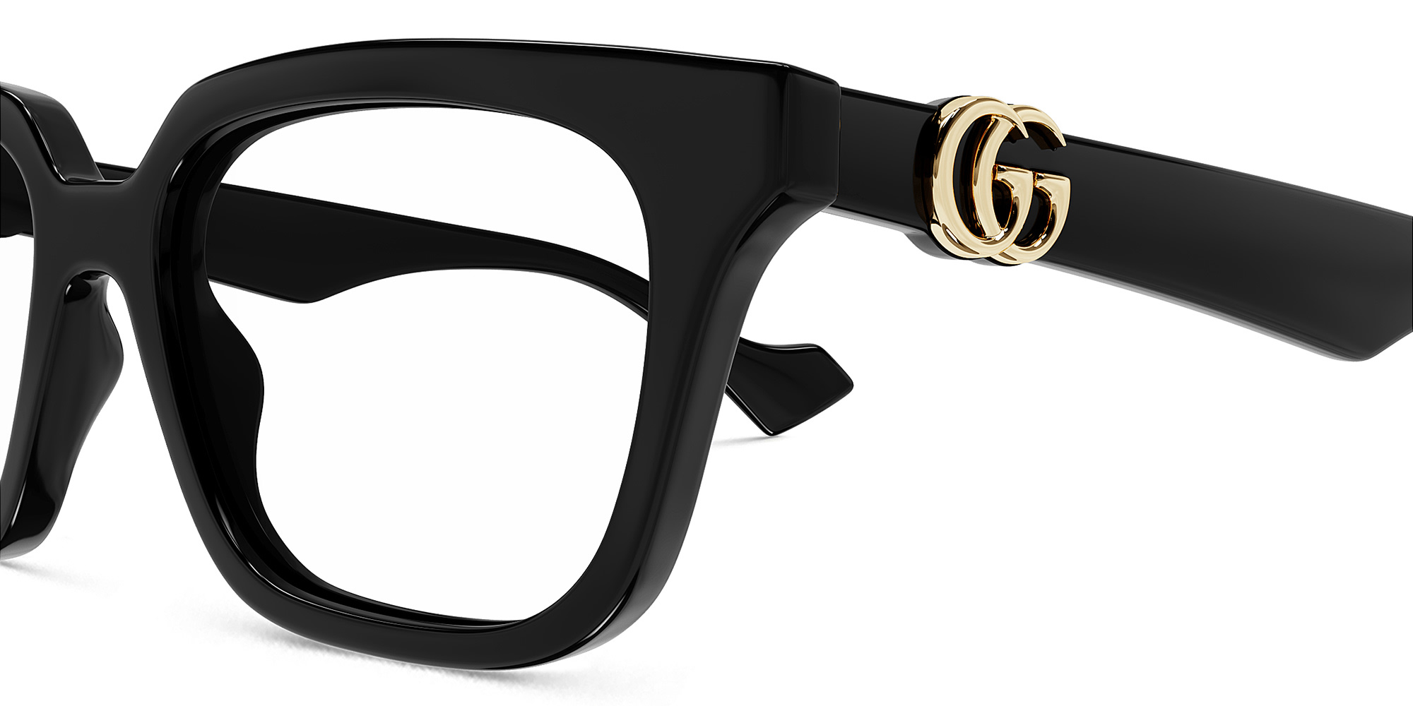 GUCCI GG Generation Light Cat-Eye Eyeglasses in Black – Product Photo 3