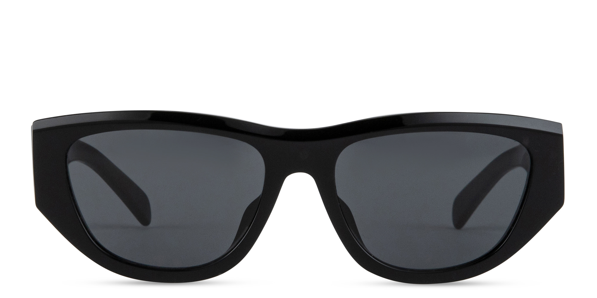 Shop CELINE Monochroms Cat-Eye Sunglasses in Black online.