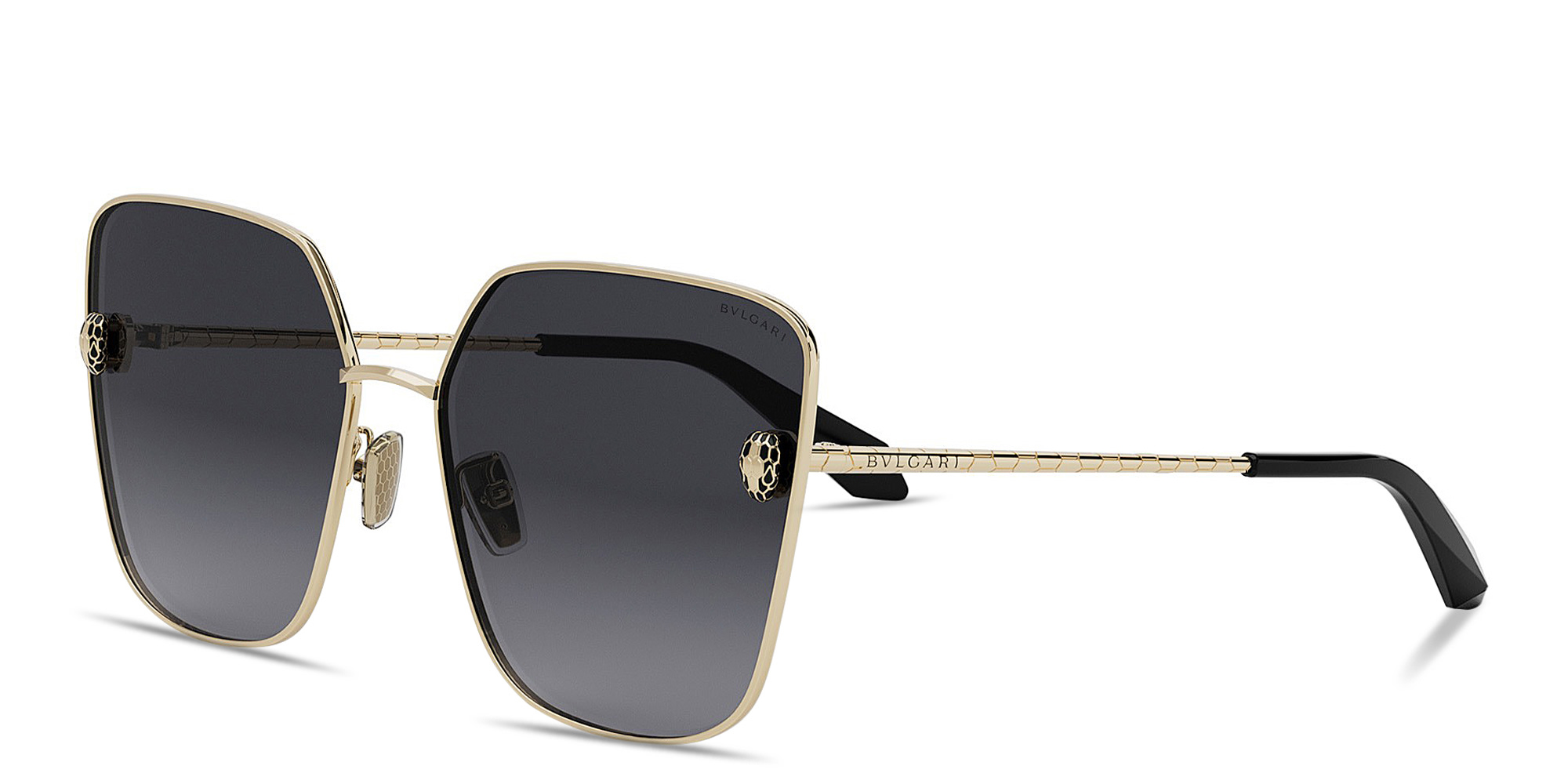 Buy BVLGARI Serpenti Oversized Cat Eye Sunglasses Online MAGRABi UAE