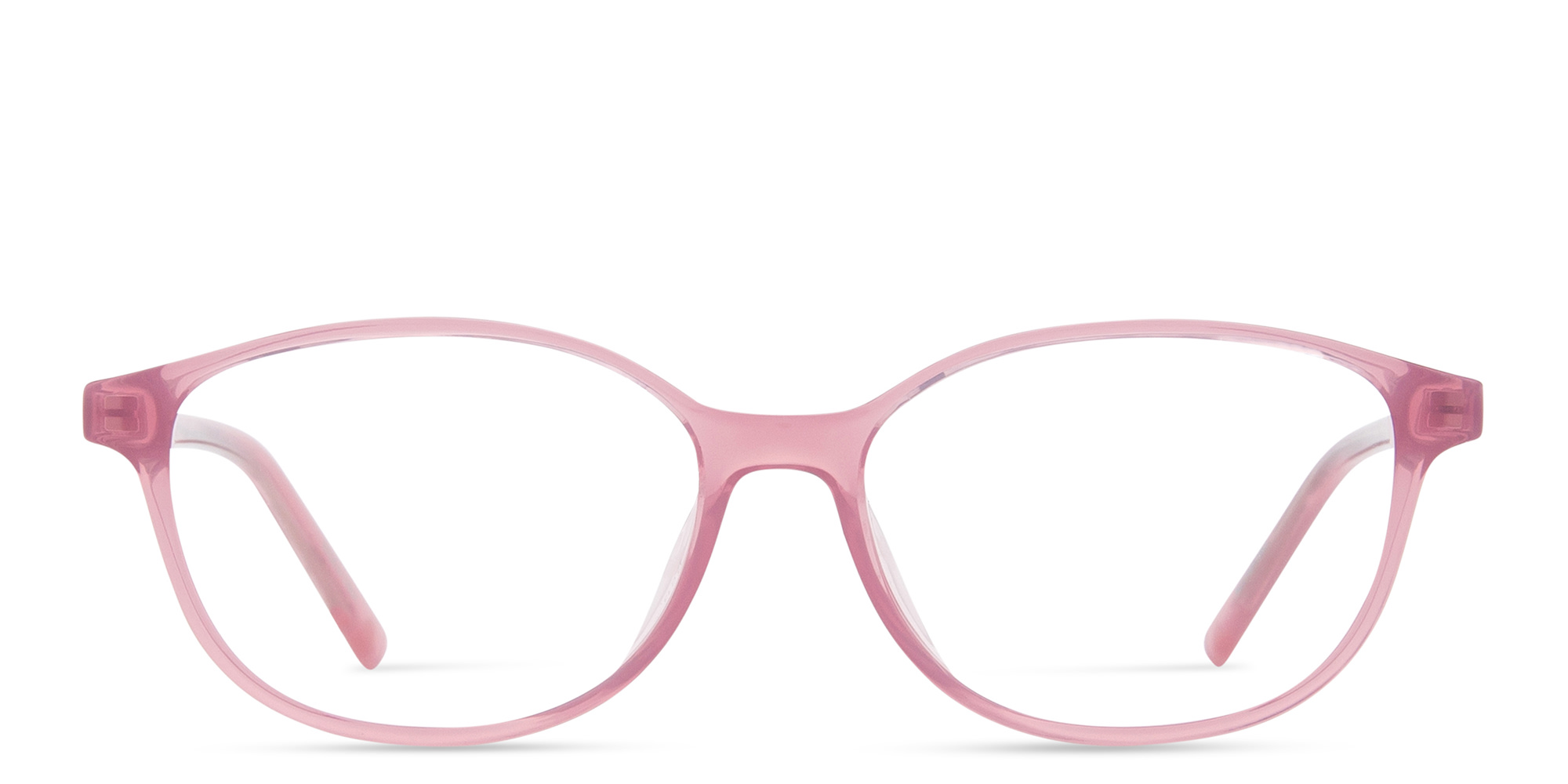 Shop EYE'M Kids Oval Eyeglasses in Pink online.