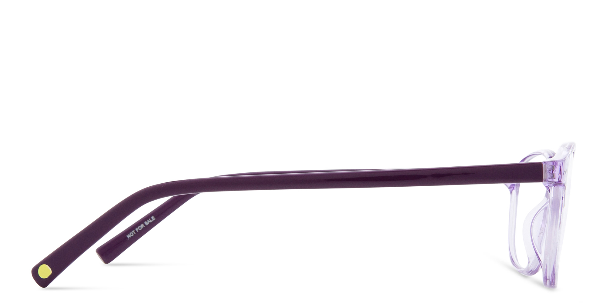 Shop EYE'M Kids Oval Eyeglasses in Purple online.