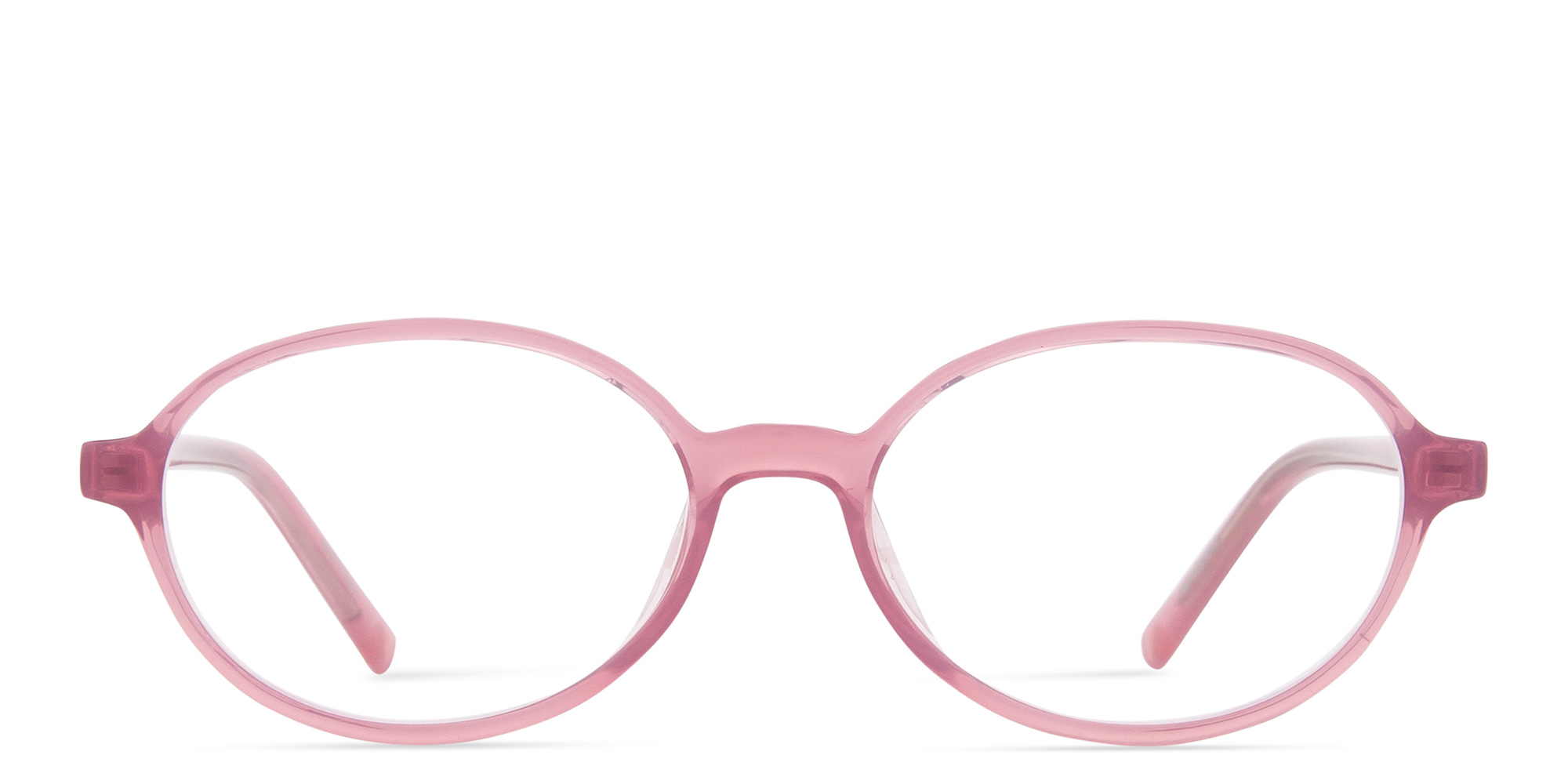 Shop EYE'M Kids Round Eyeglasses in Pink online.