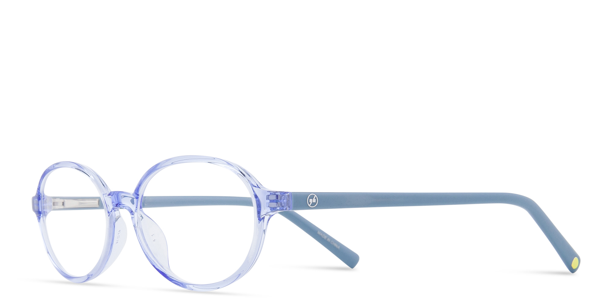 تسوق نظارات طبية دائرية للأطفال EYE'M بلون أزرق أونلاين.