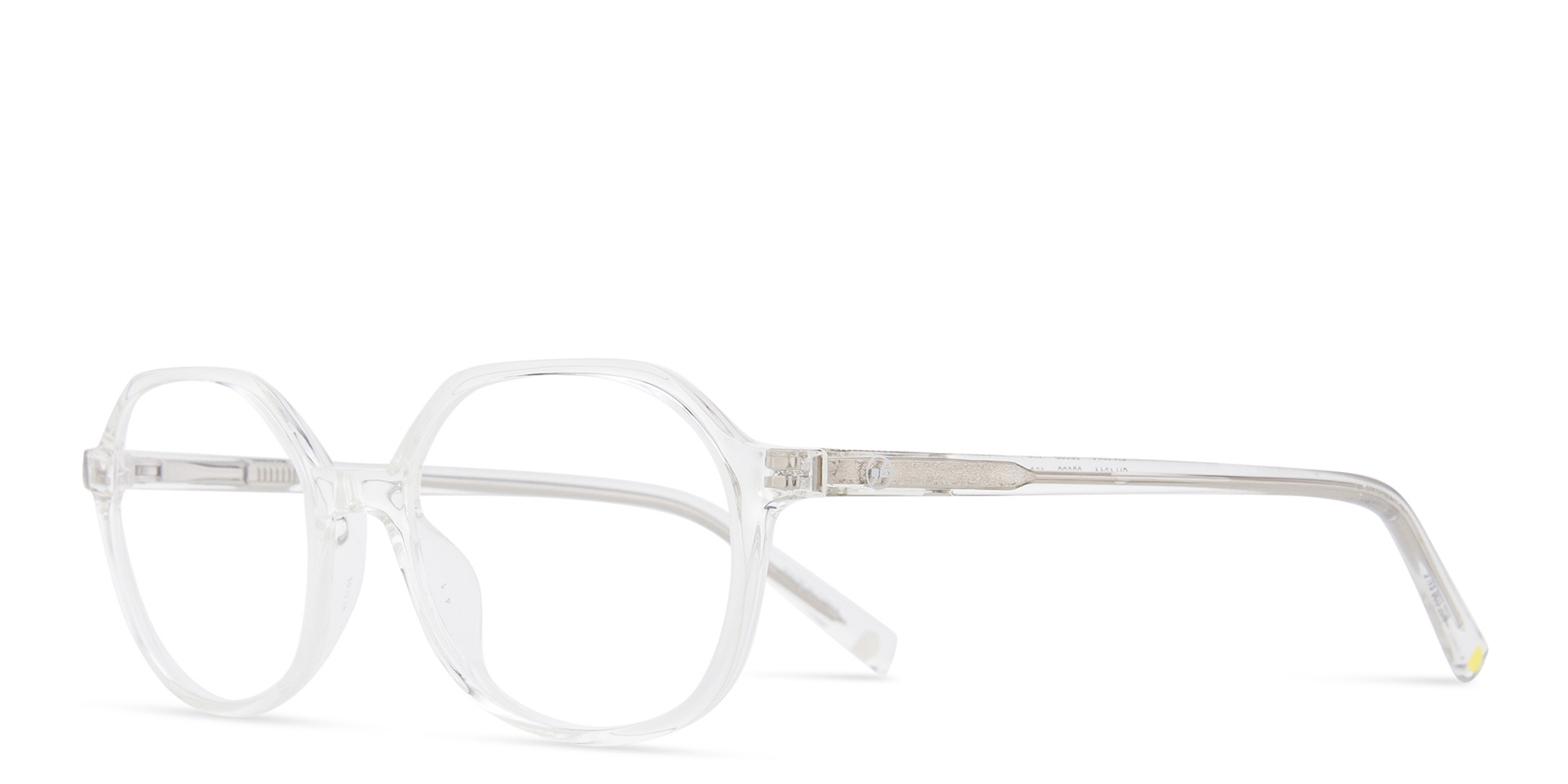 Shop EYE'M Kids Irregular Eyeglasses in Clear online.