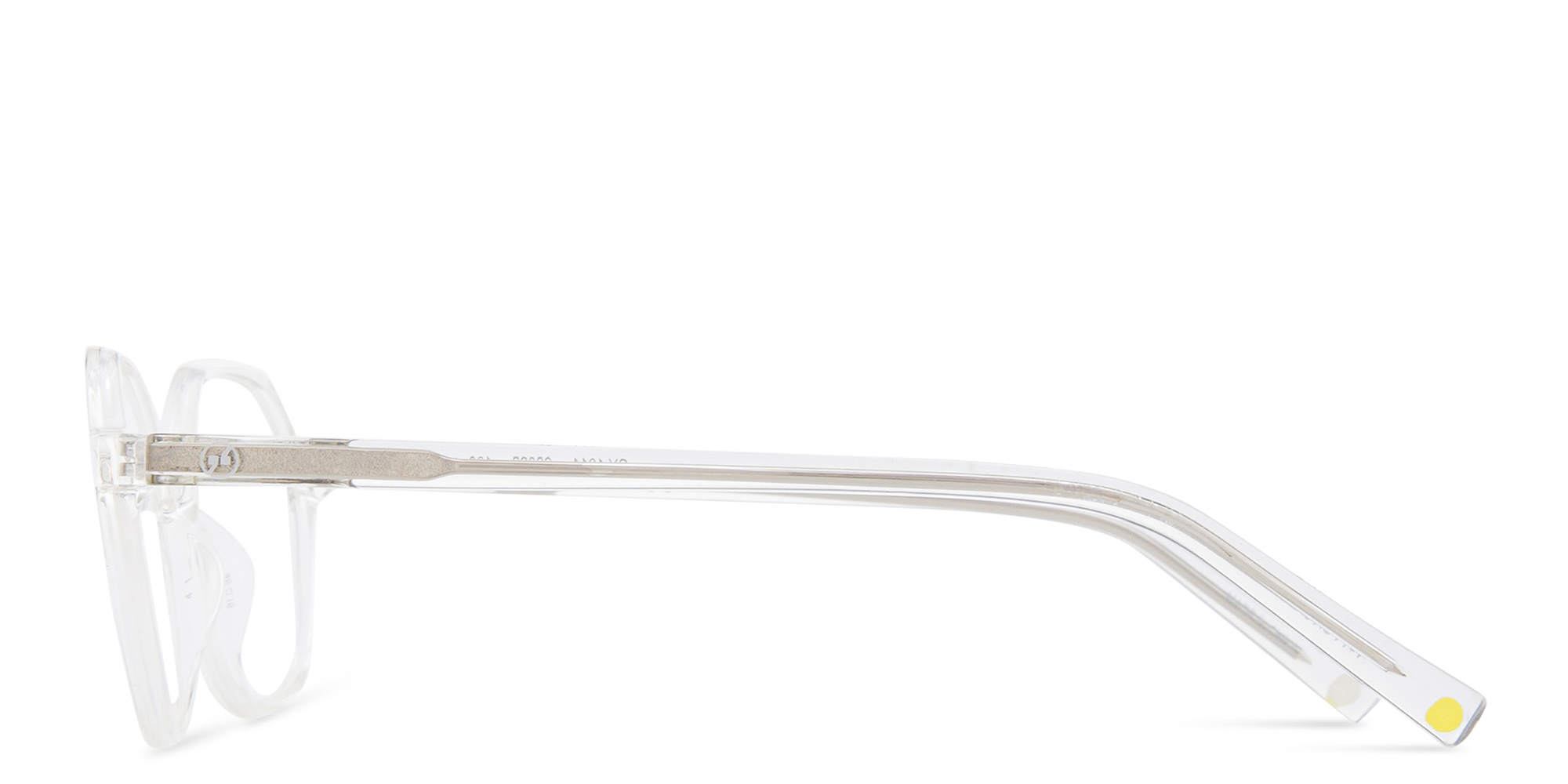 Shop EYE'M Kids Irregular Eyeglasses in Clear online.