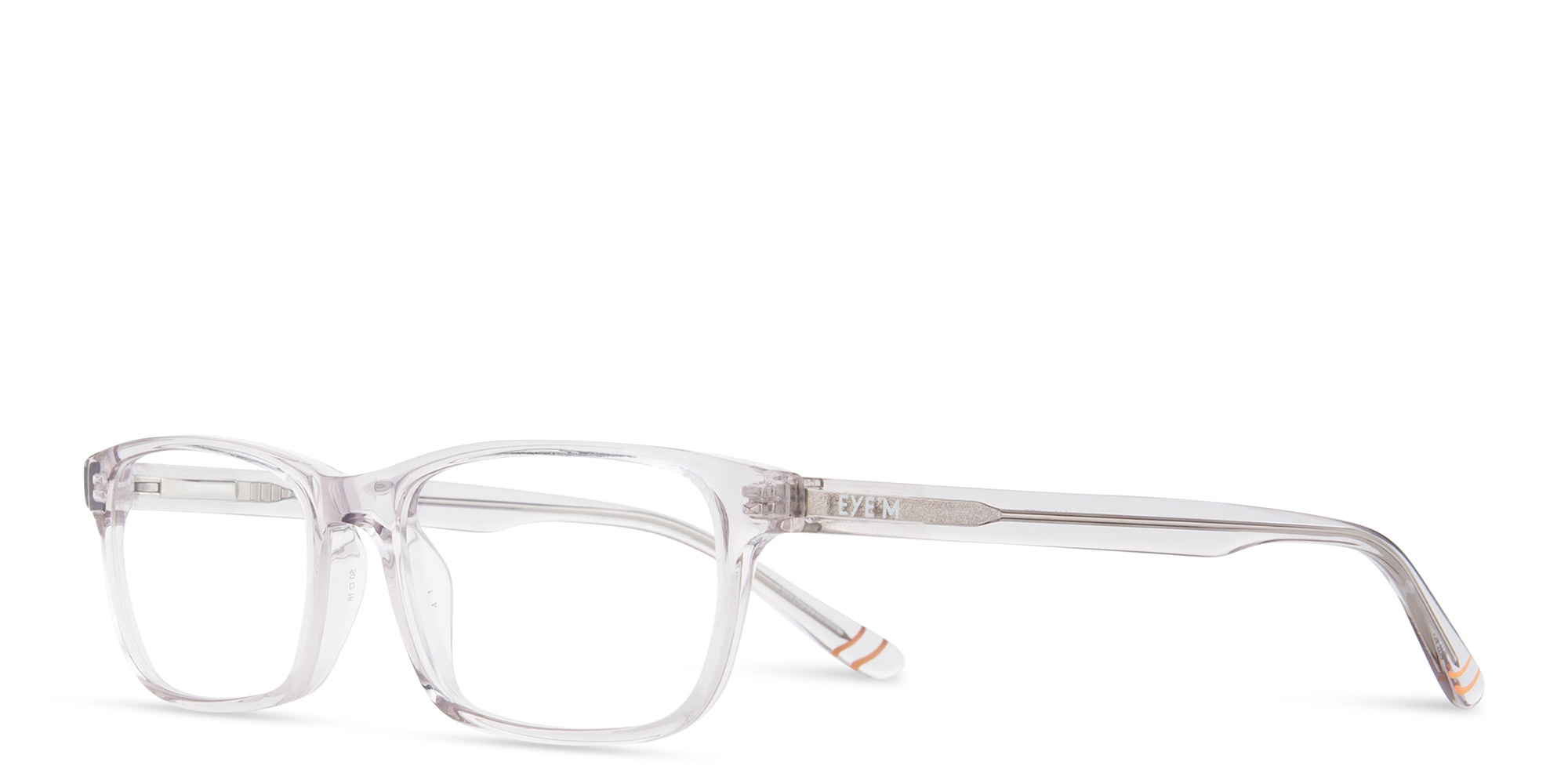 EYE'M Kids Rectangle Eyeglasses in Grey – Product Photo 2