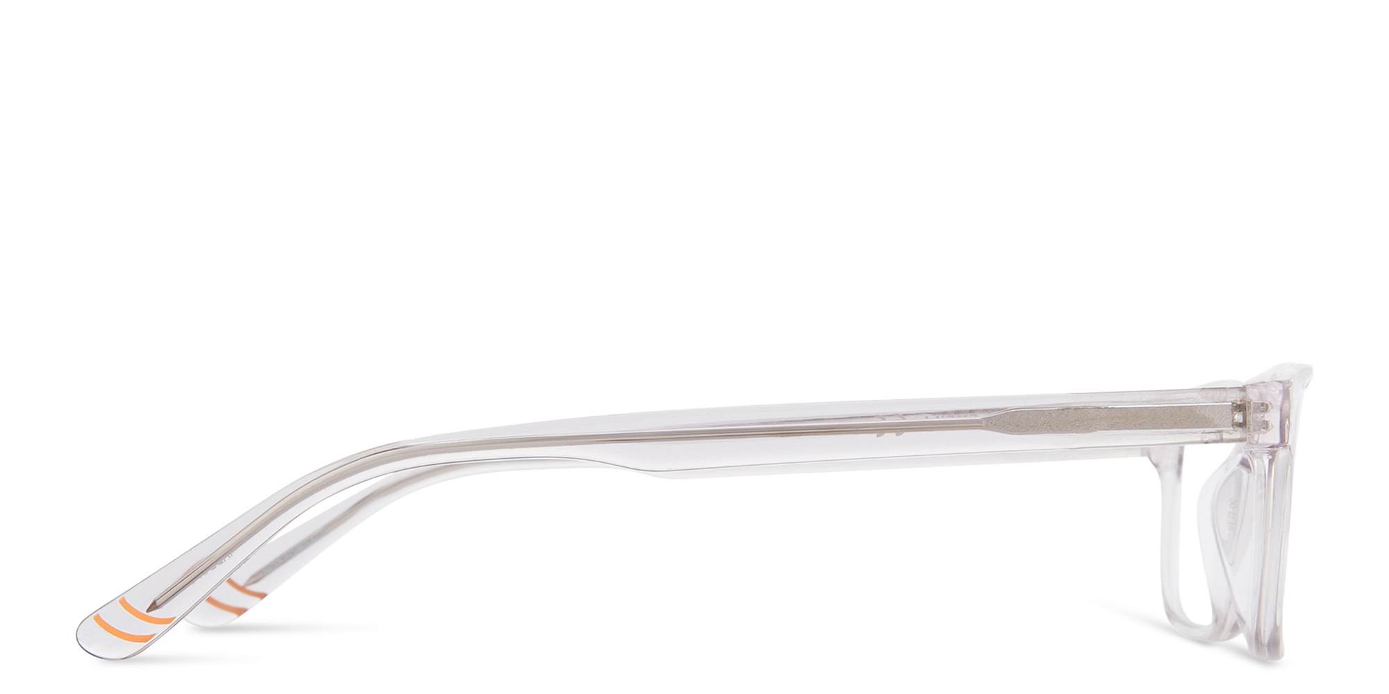 EYE'M Kids Rectangle Eyeglasses in Grey – Product Photo 4