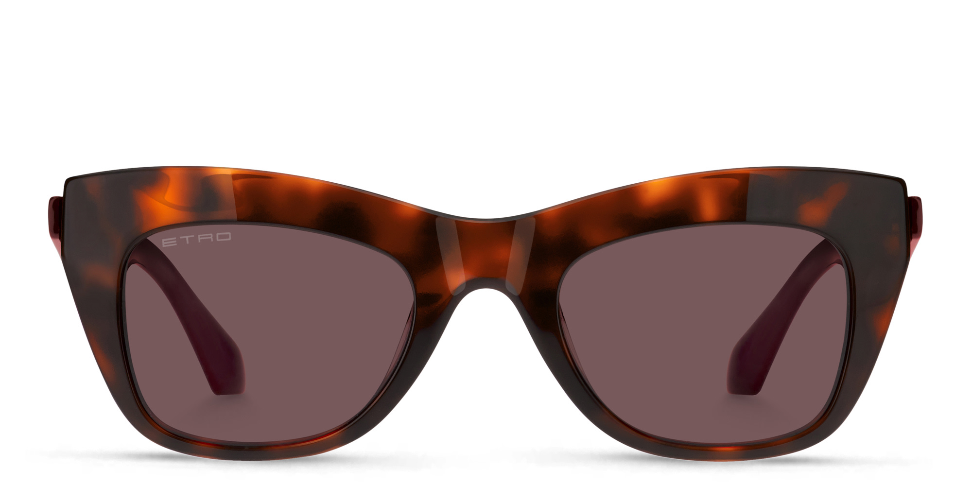 Shop ETRO Tailoring Cat-Eye Sunglasses in Havana online.