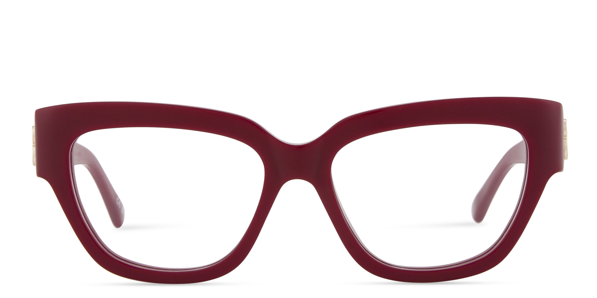 تسوق نظارات طبية طراز كات آي بشعار BB بالينسياغا بلون خمري أونلاين.