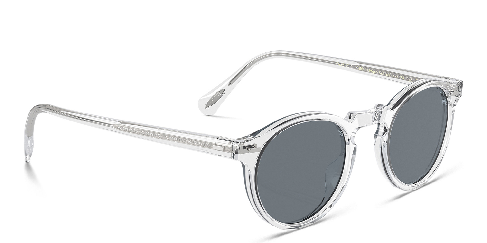 تسوق نظارات شمسية غريغوري بيك صان بإطار بانتوس للجنسين أوليفر بيبلز بلون شفاف أونلاين.