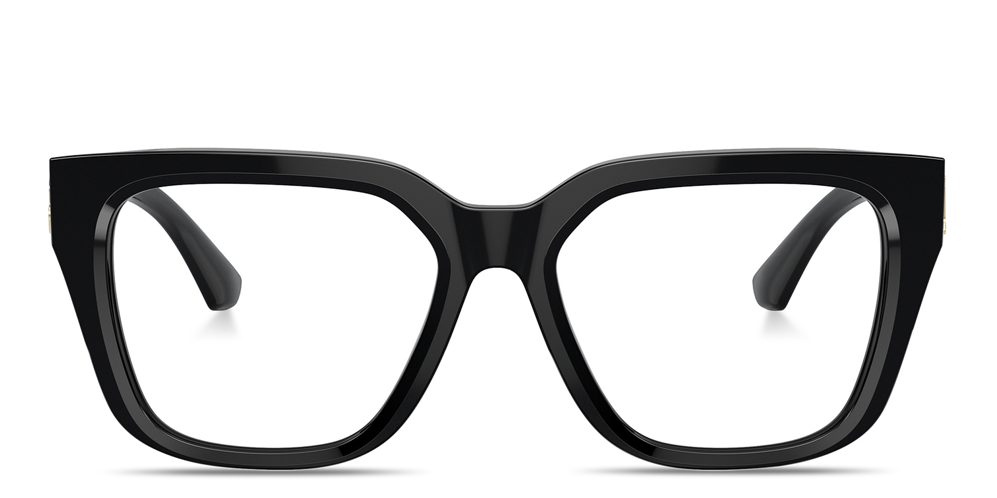 Shop BURBERRY TB Evolution Square Eyeglasses in Black online.