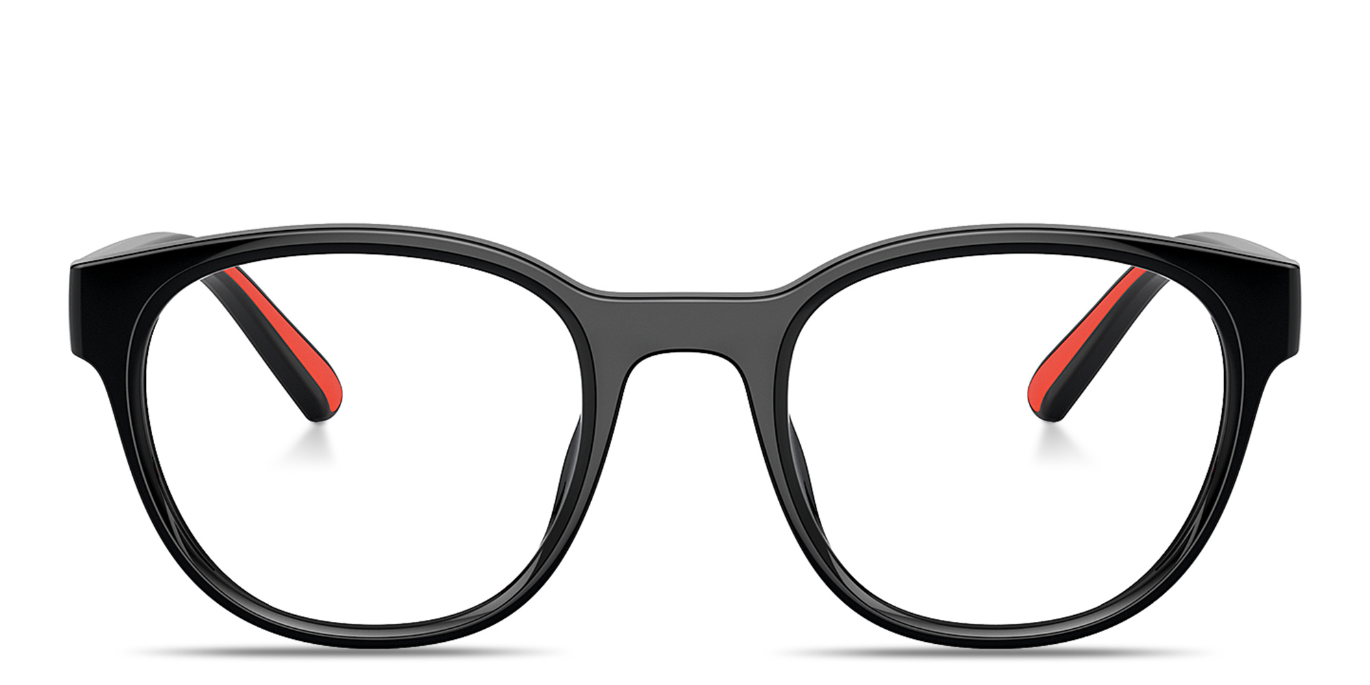 SCUDERIA FERRARI Logo Panthos Eyeglasses in Black – Product Photo 1