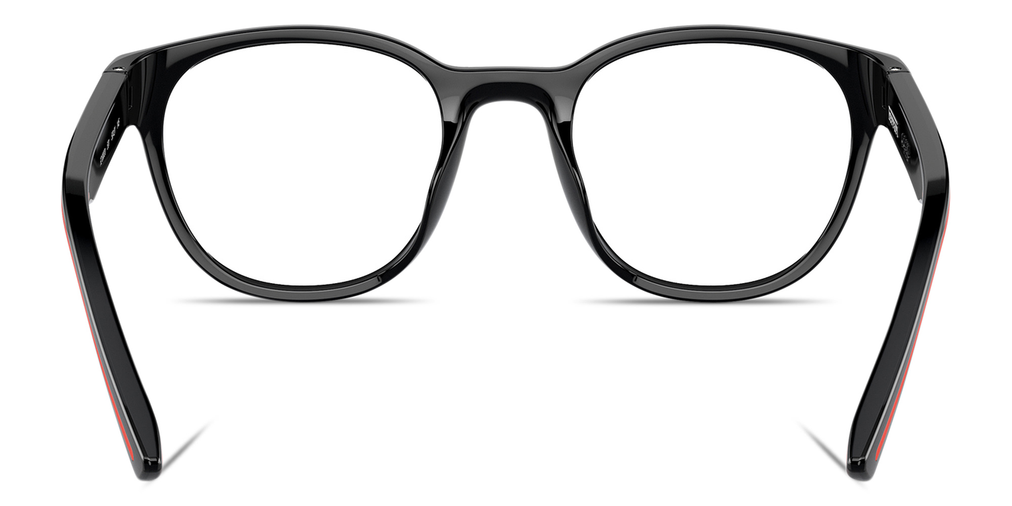 SCUDERIA FERRARI Logo Panthos Eyeglasses in Black – Product Photo 4