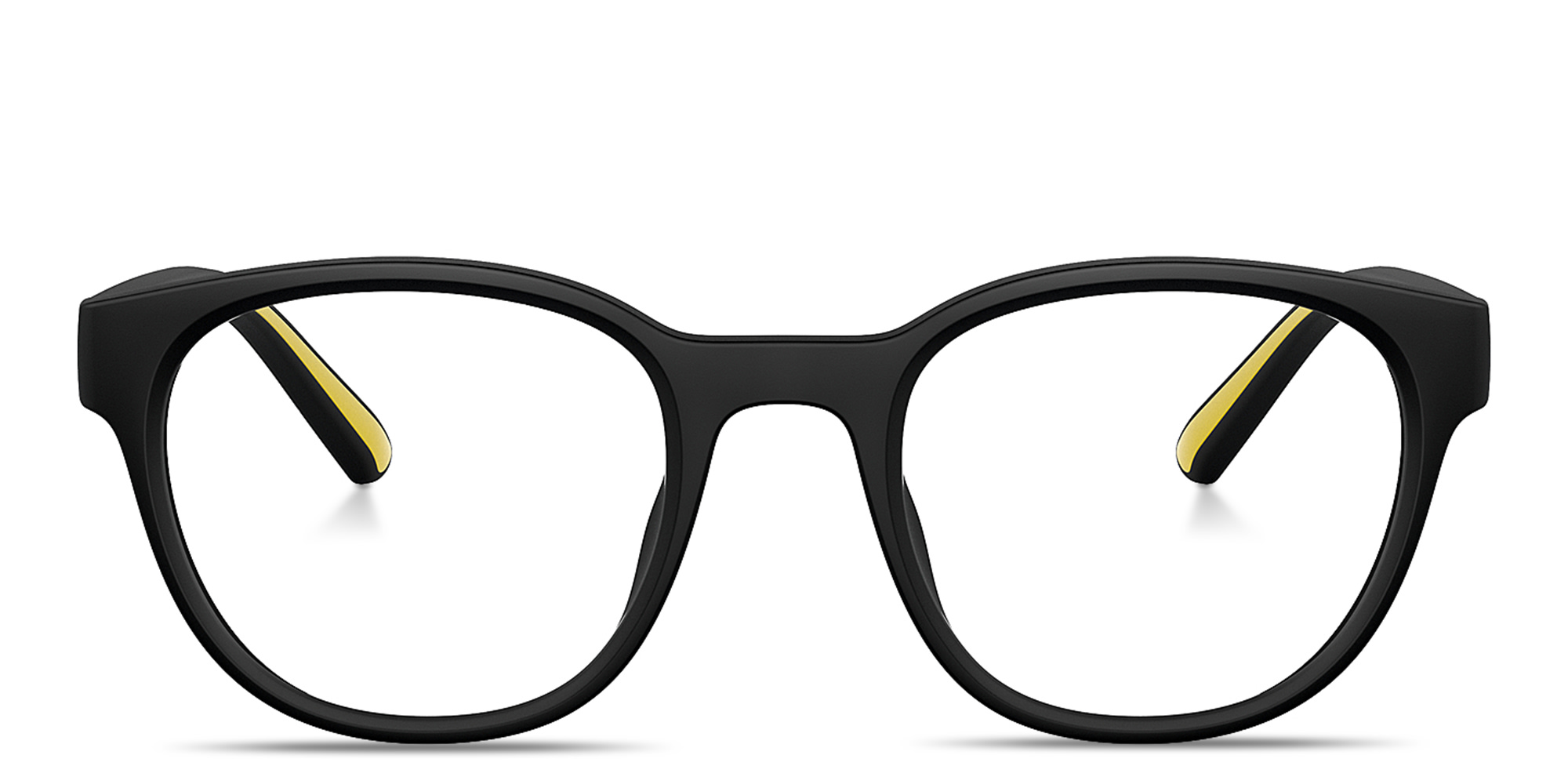 SCUDERIA FERRARI Logo Panthos Eyeglasses in Rubber Black – Product Photo 1