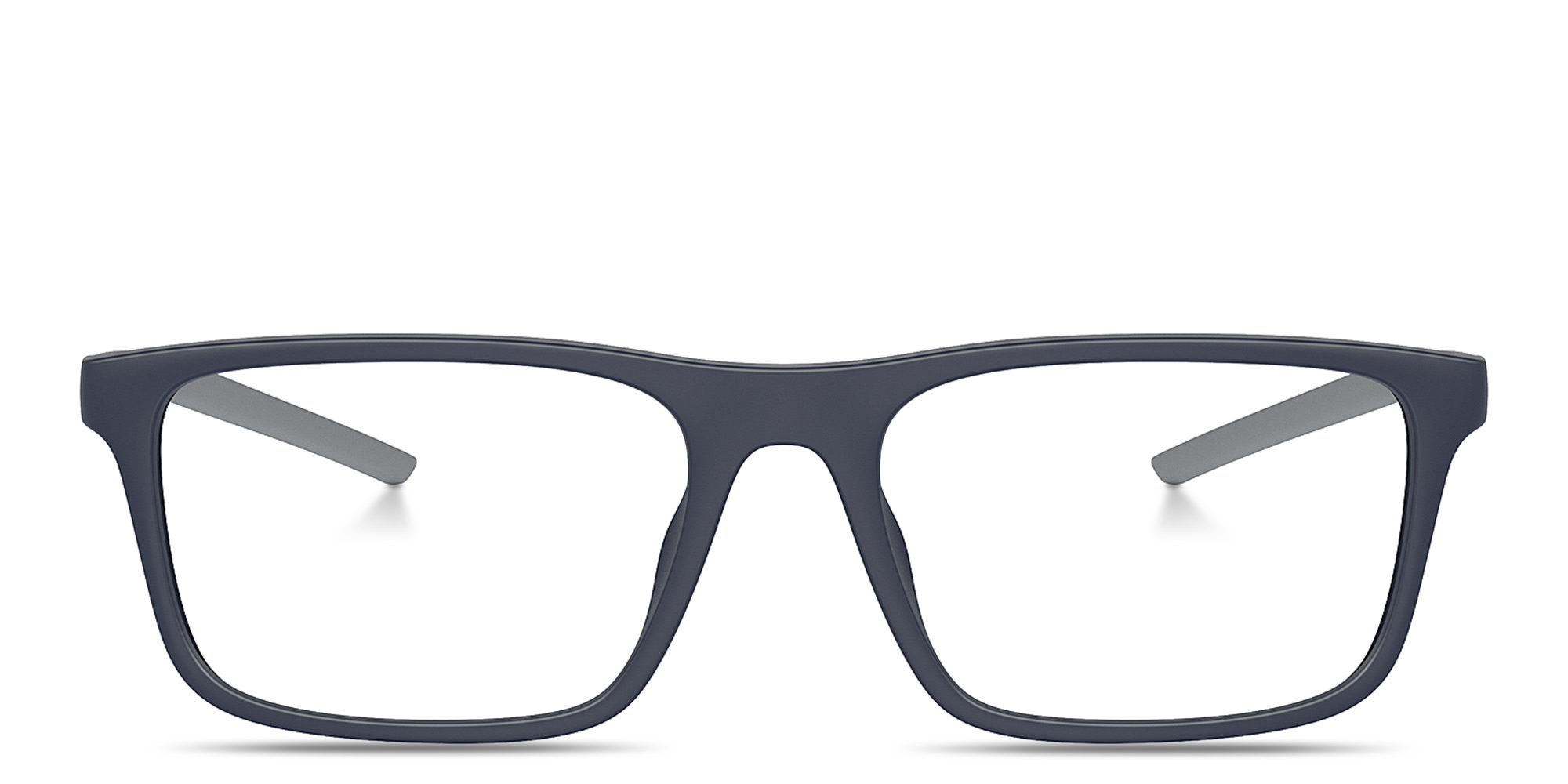 SCUDERIA FERRARI Logo Square Eyeglasses in Blue – Product Photo 1