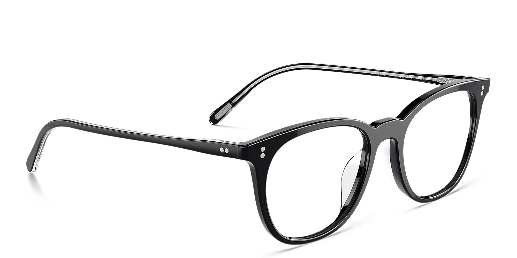 OLIVER PEOPLES Josianne Unisex Pillow Eyeglasses in Black – Product Photo 4