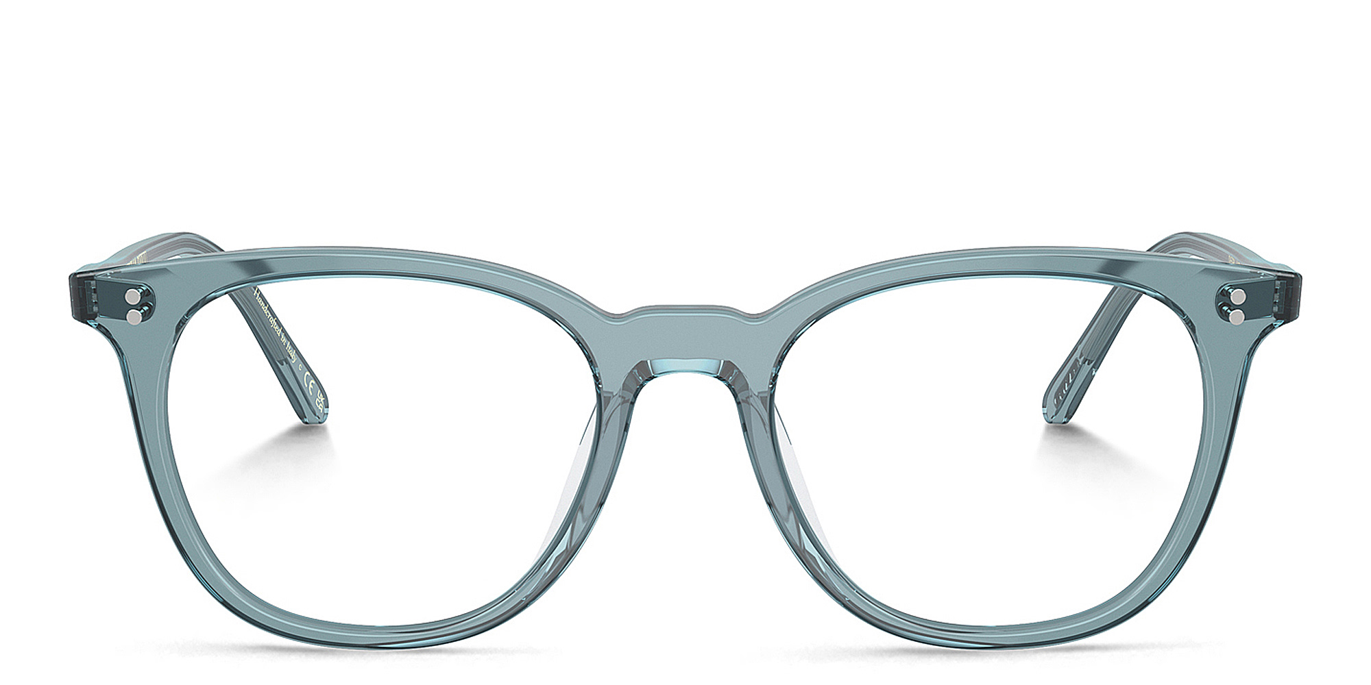 Shop OLIVER PEOPLES Josianne Unisex Pillow Eyeglasses in Washed Teal online.