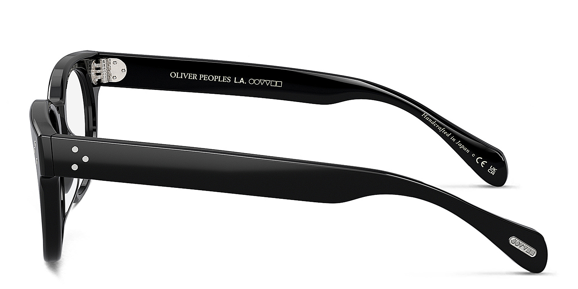 Shop OLIVER PEOPLES Afton Unisex Square Eyeglasses in Black online.