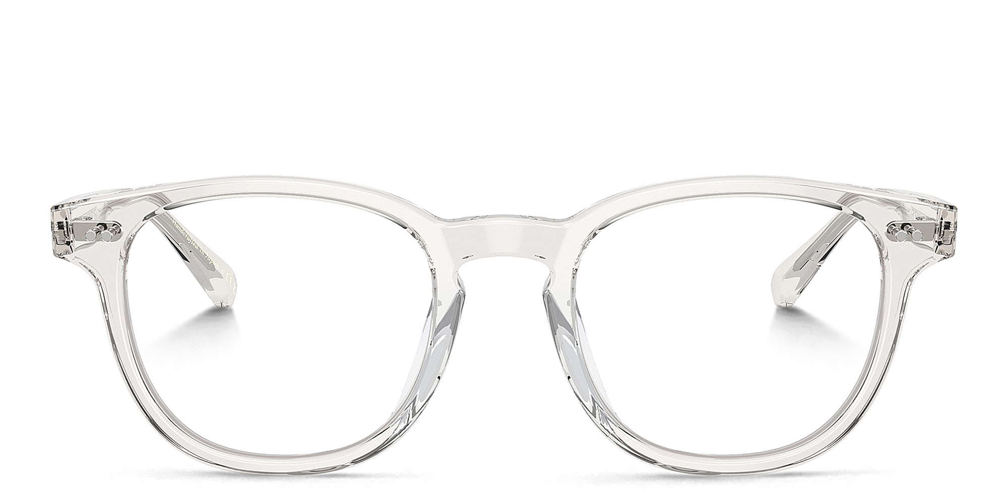 Shop OLIVER PEOPLES Kisho Unisex Pillow Eyeglasses in Gravel online.