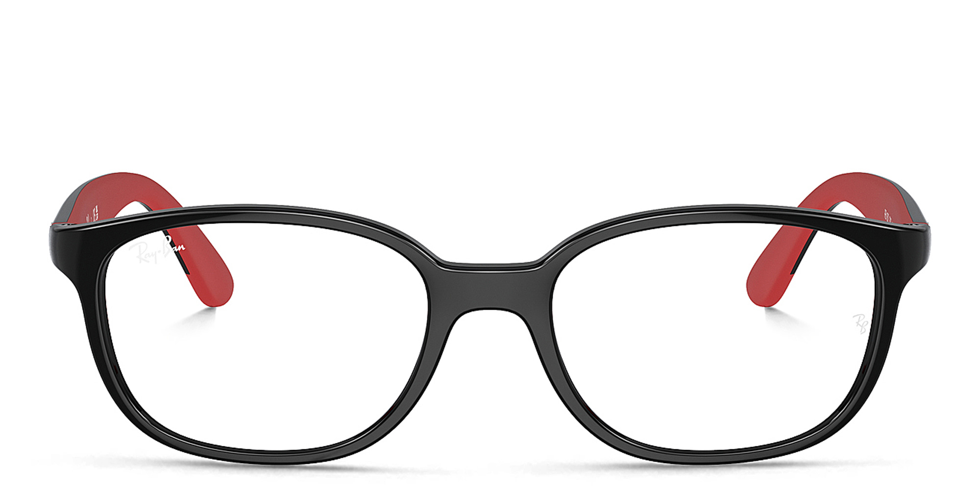 Shop Ray-Ban Junior Optics Kids Bio-Based Panthos Eyeglasses in Black online.