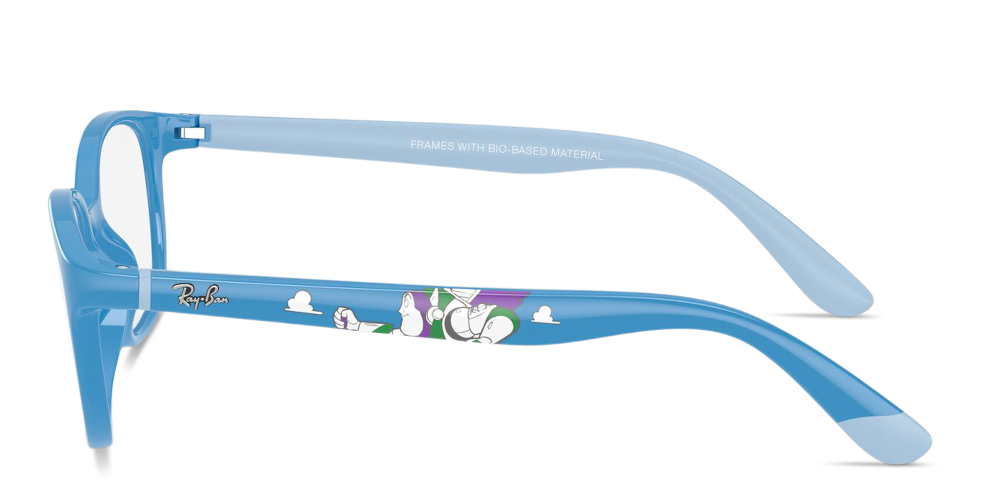 Shop Ray-Ban Junior Toy Story Kids Panthos Eyeglasses in Blue online.