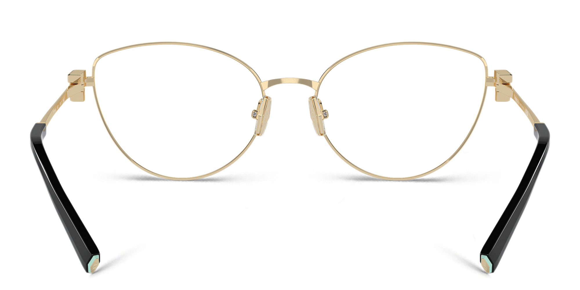 TIFFANY T Motif Cat-Eye Eyeglasses in Pale Gold – Product Photo 4