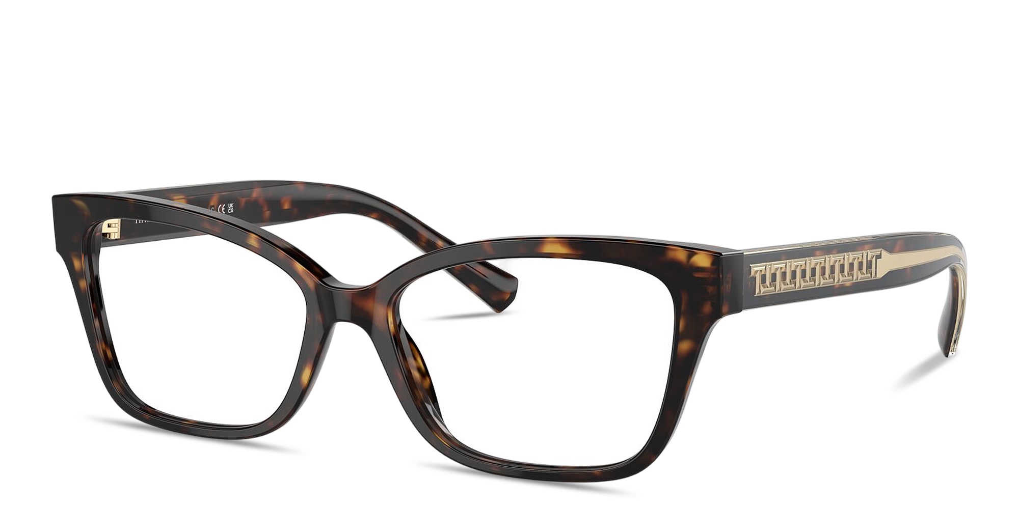 Shop TIFFANY T True Cat-Eye Eyeglasses in Havana online.