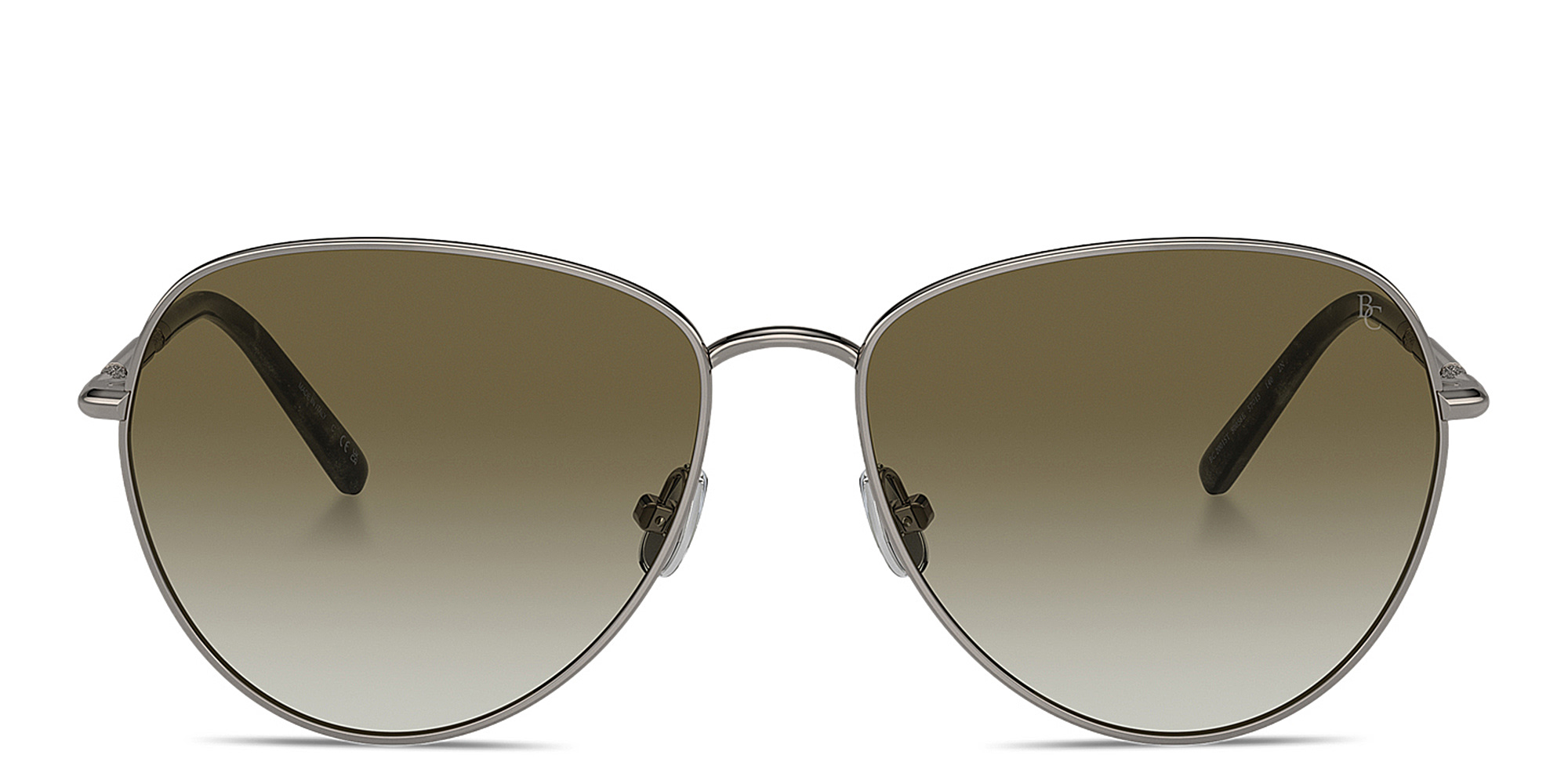 Shop BRUNELLO CUCINELLI Timeless Reflections Aviator Sunglasses in Grey online.